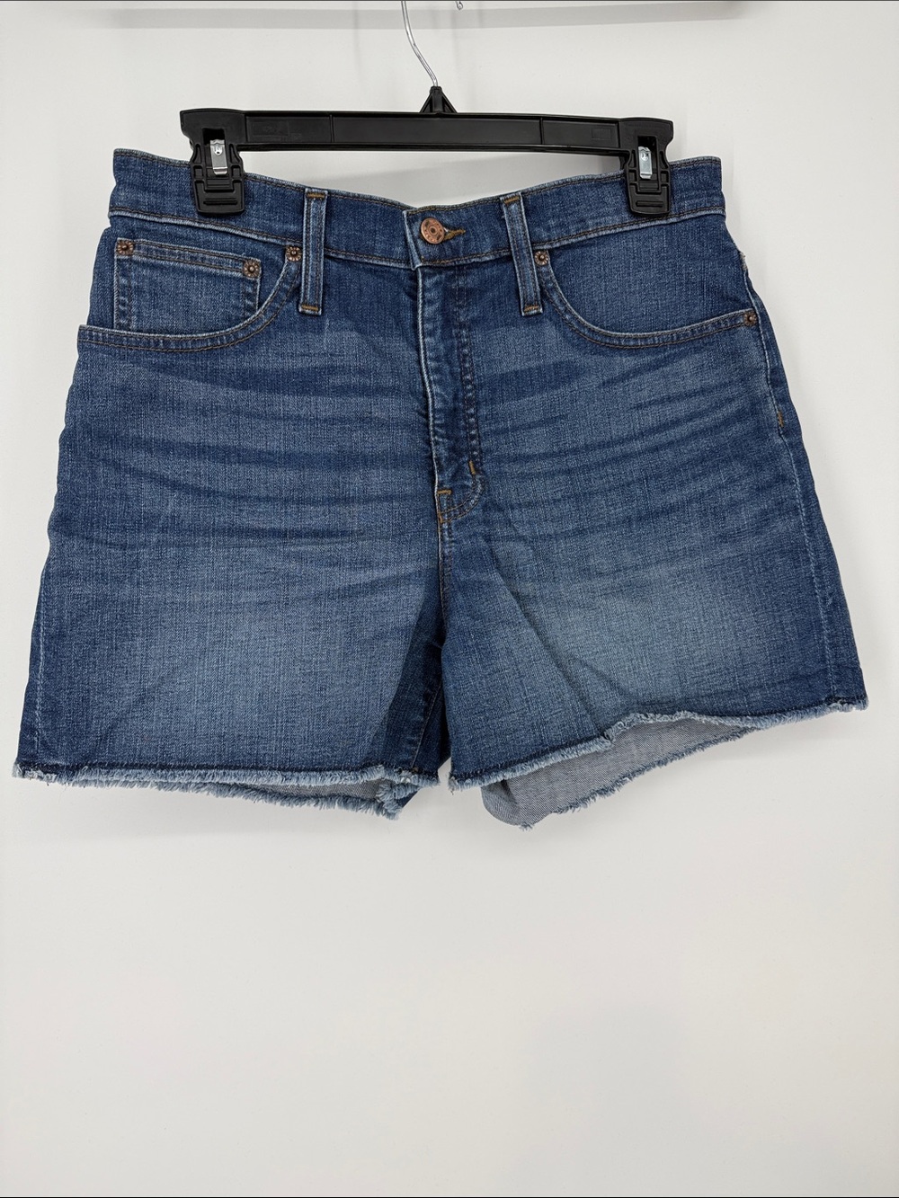 J. Crew Mid-Blue Denim Jean Shorts Size 28